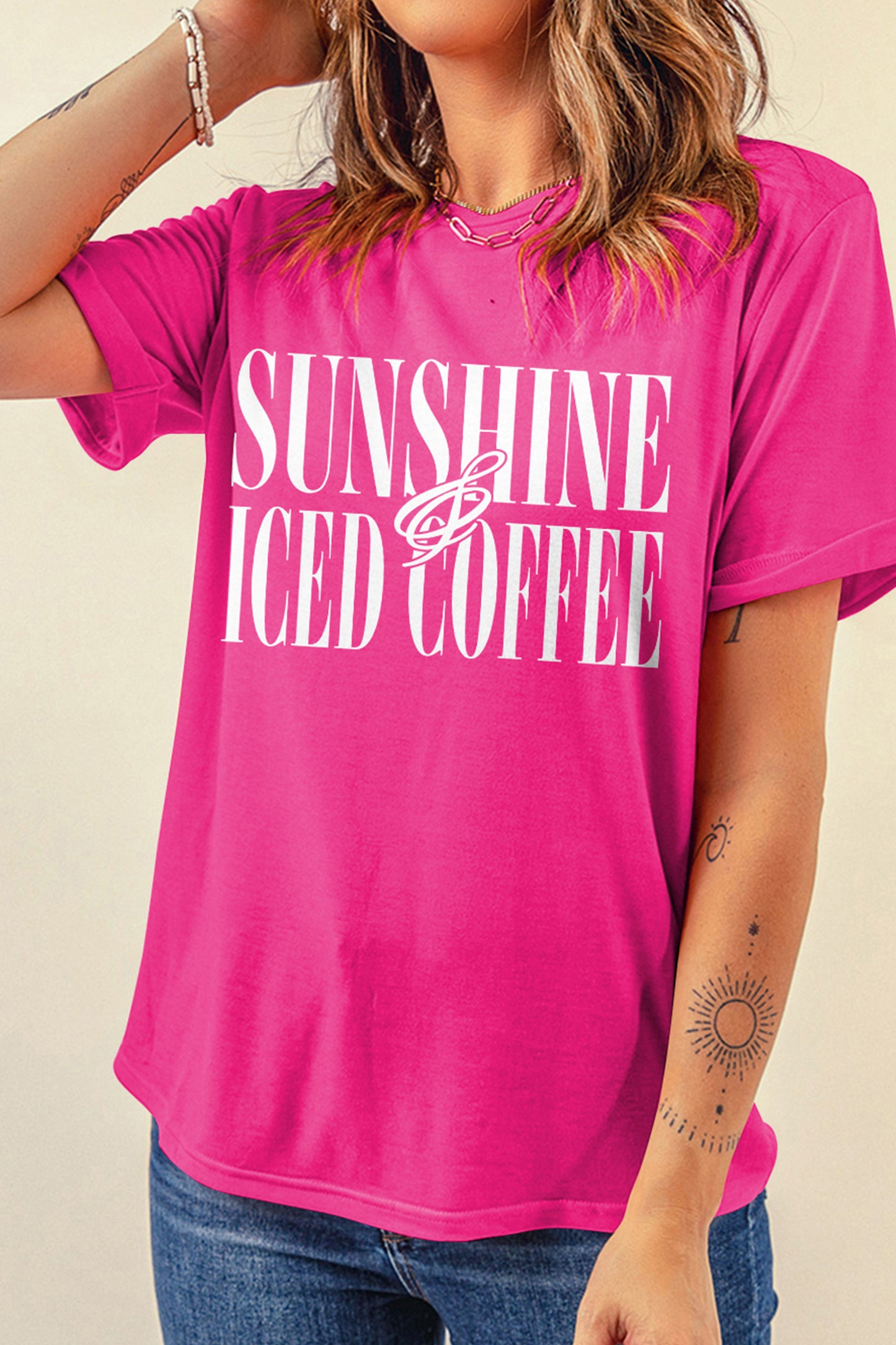 Sunshine & Iced Coffee Tee
