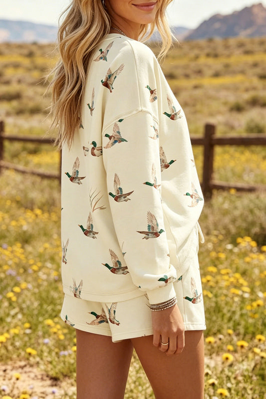 Mallard Print Short Set