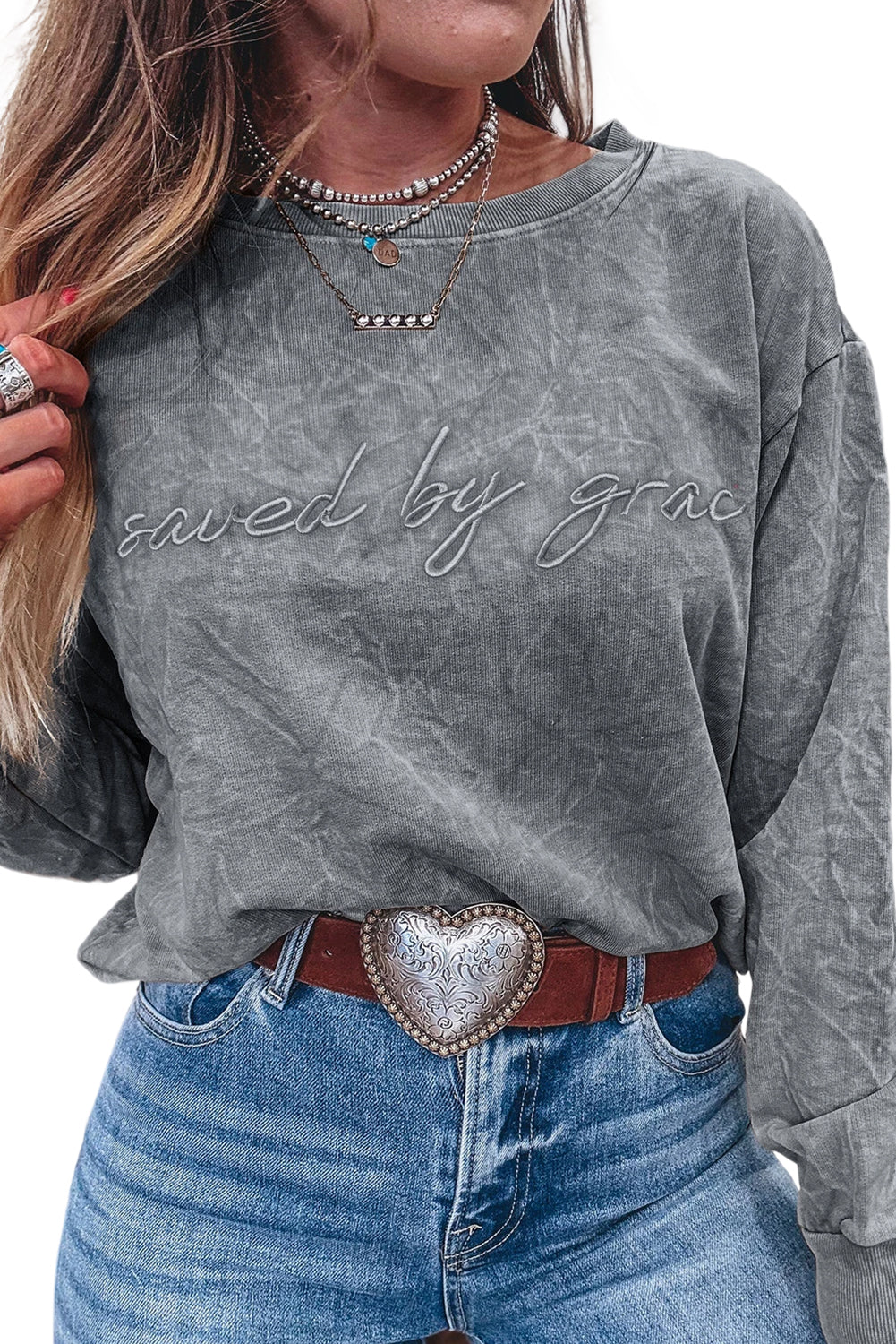 Saved by Grace Sweatshirt