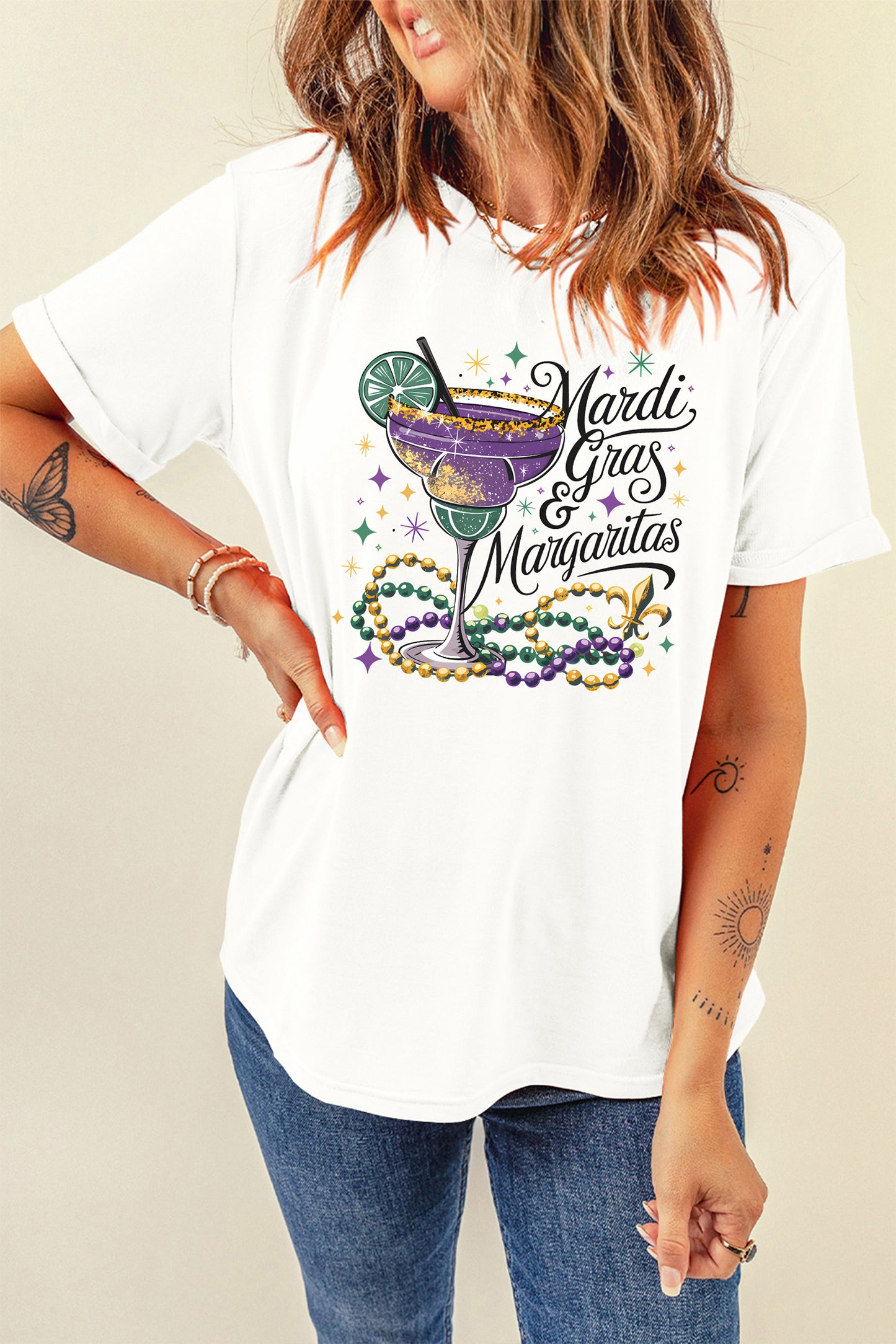 Mardi Gras Cocktail T-Shirt