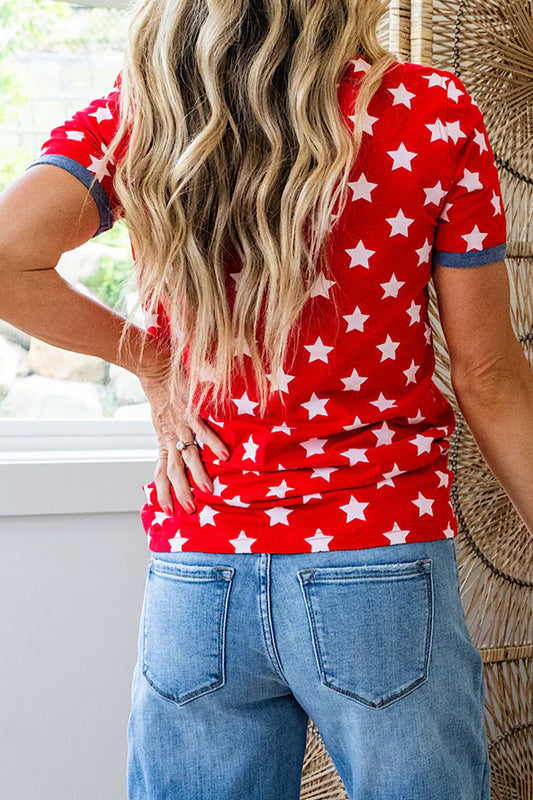 Red Stars Top
