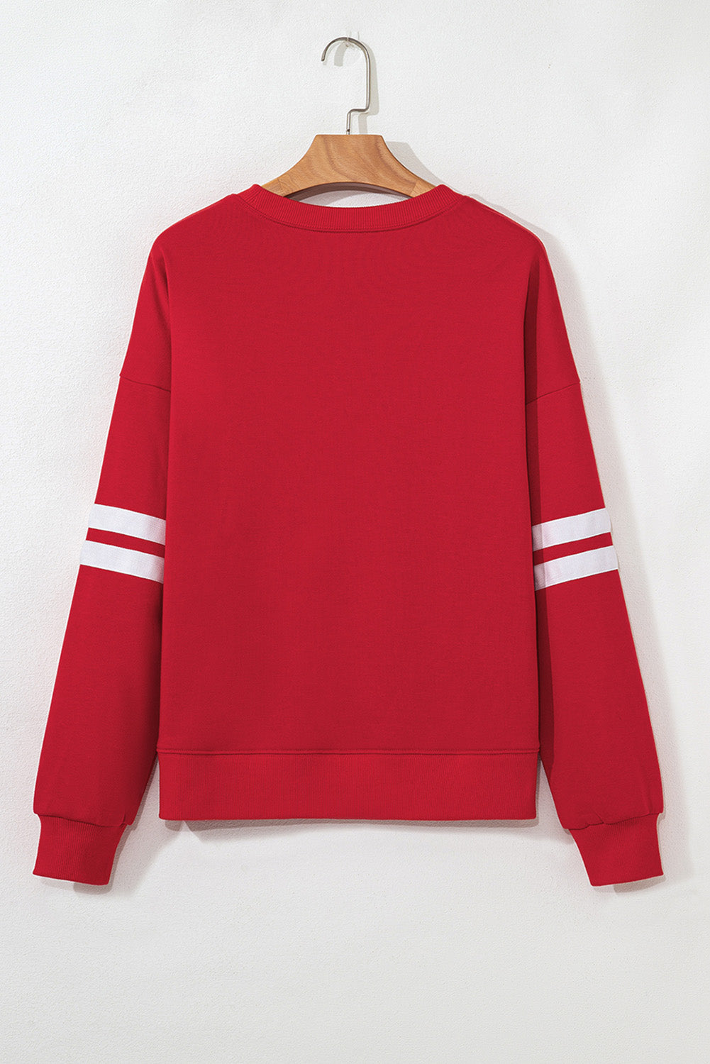 Red GAME DAY Oversized Sweatshirt