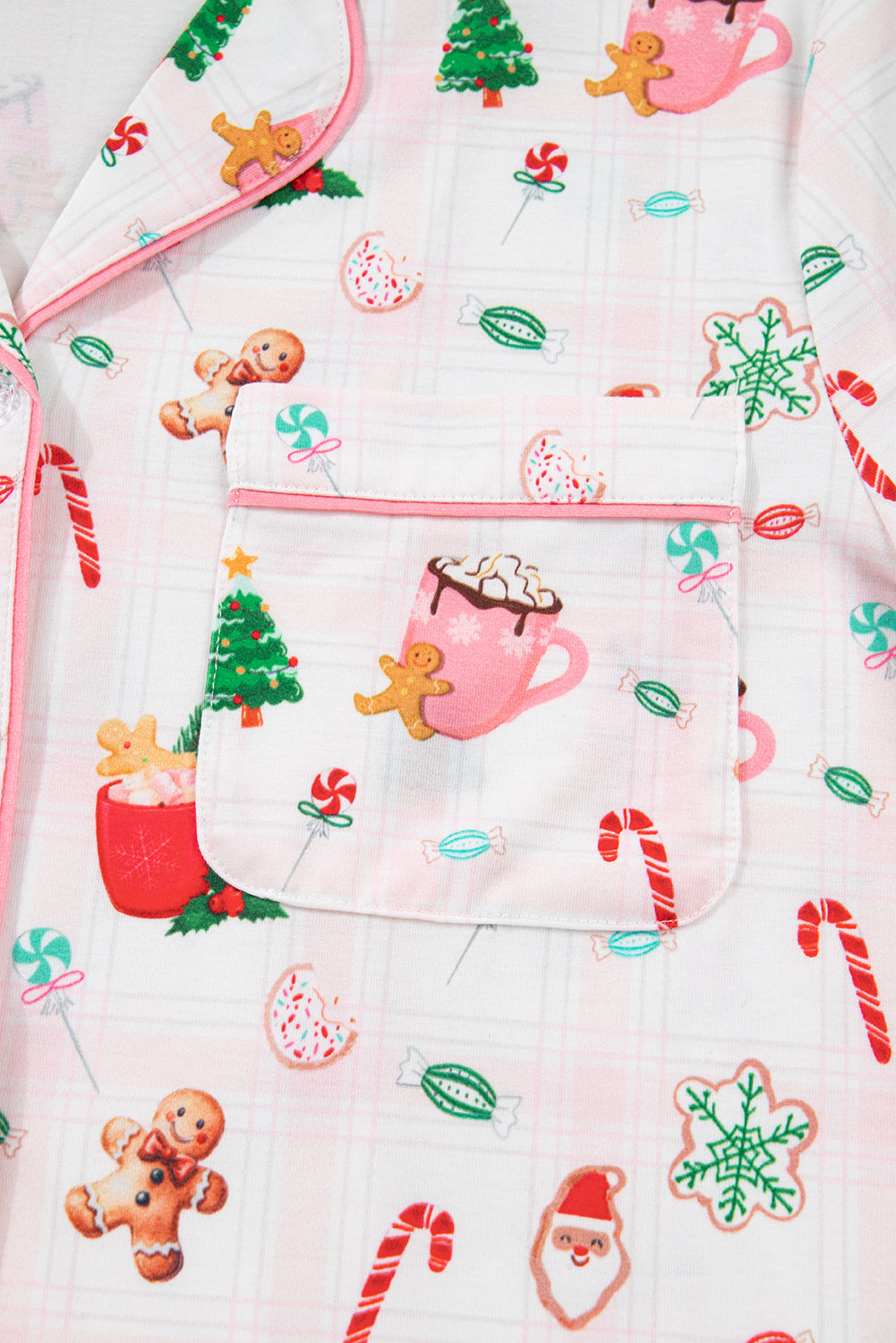 Pink Christmas Spirit Pajama Set