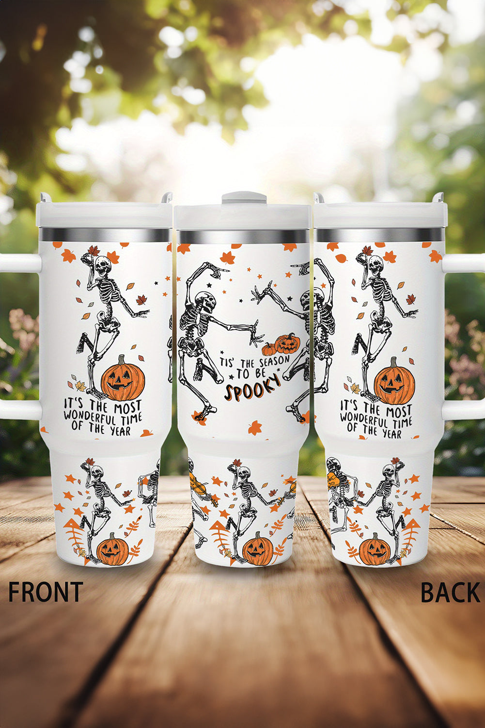Most Wonderful Time of the Year Halloween Tumbler 40oz