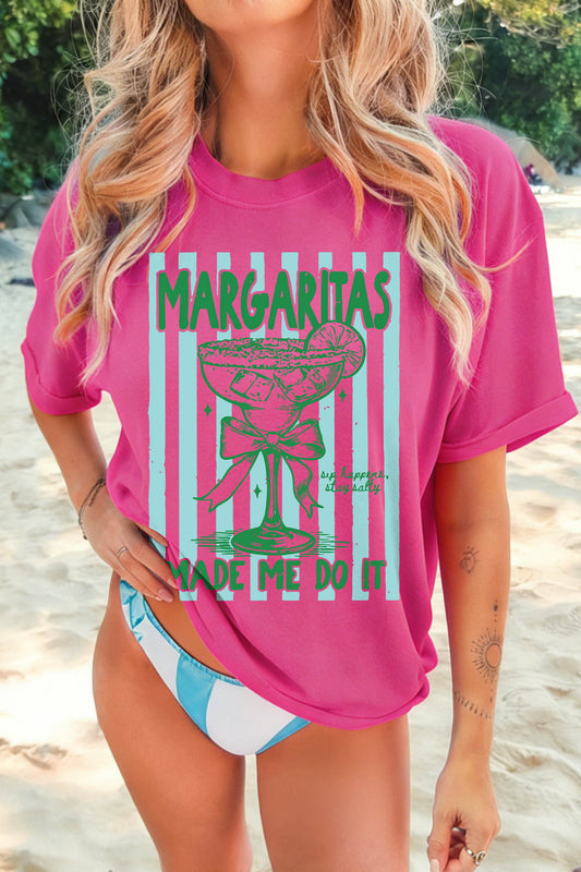Margaritas Made Me Do Tee