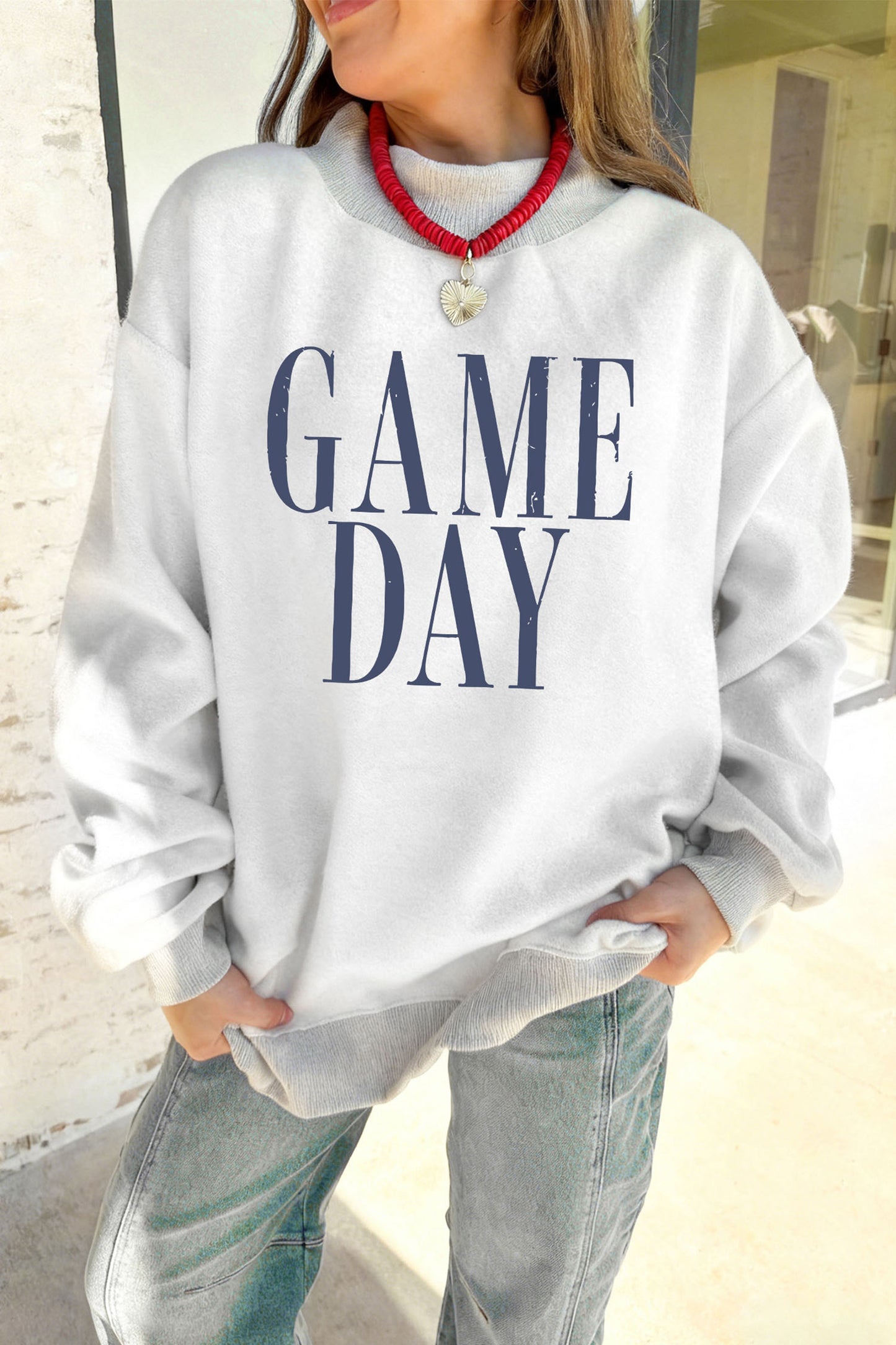 Reversible Football/Game Day Sweatshirt