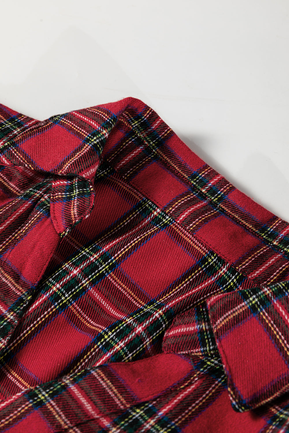 Red Plaid Christmas Dress