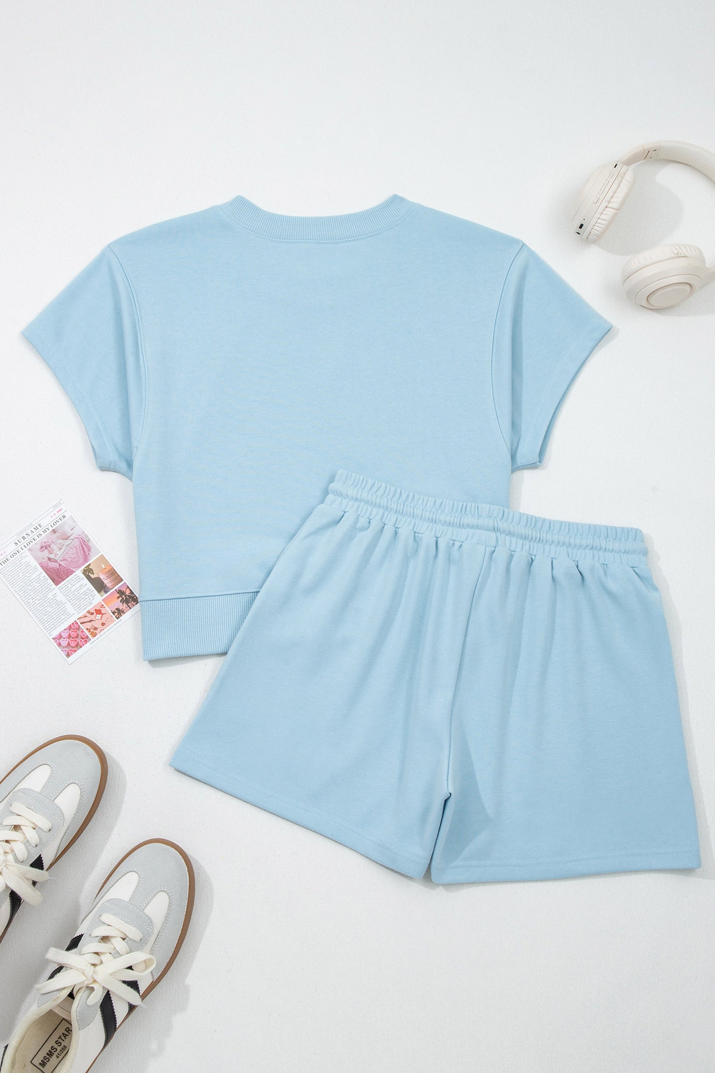 Sequin Pickleball Two Piece Short Set