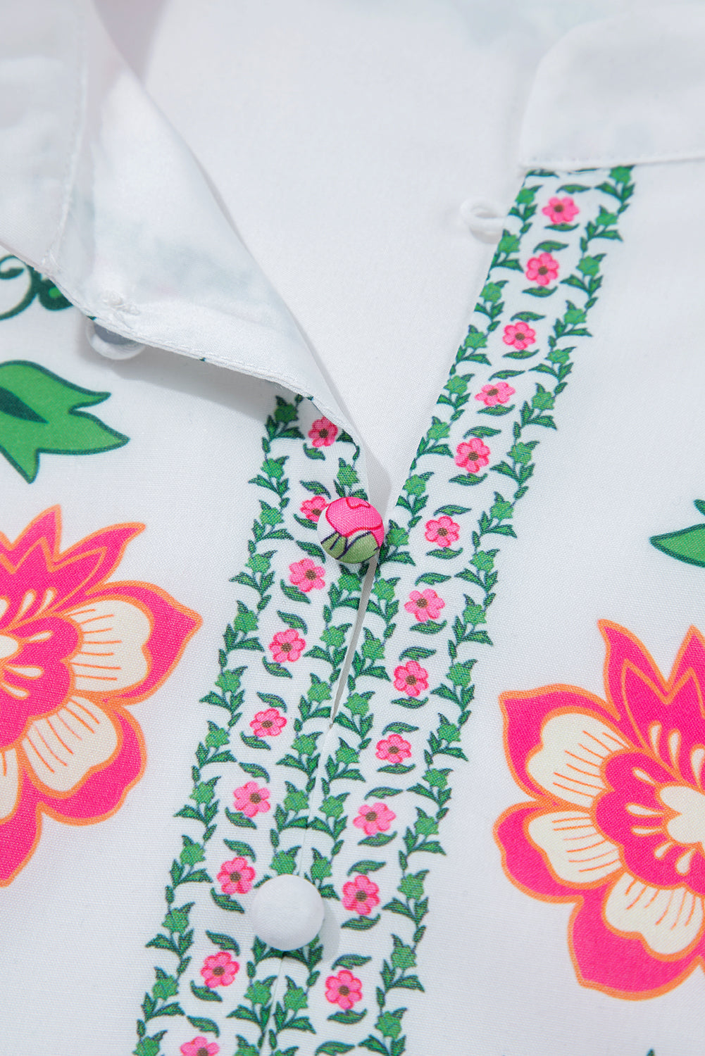 White Floral Tiered Maxi Dress