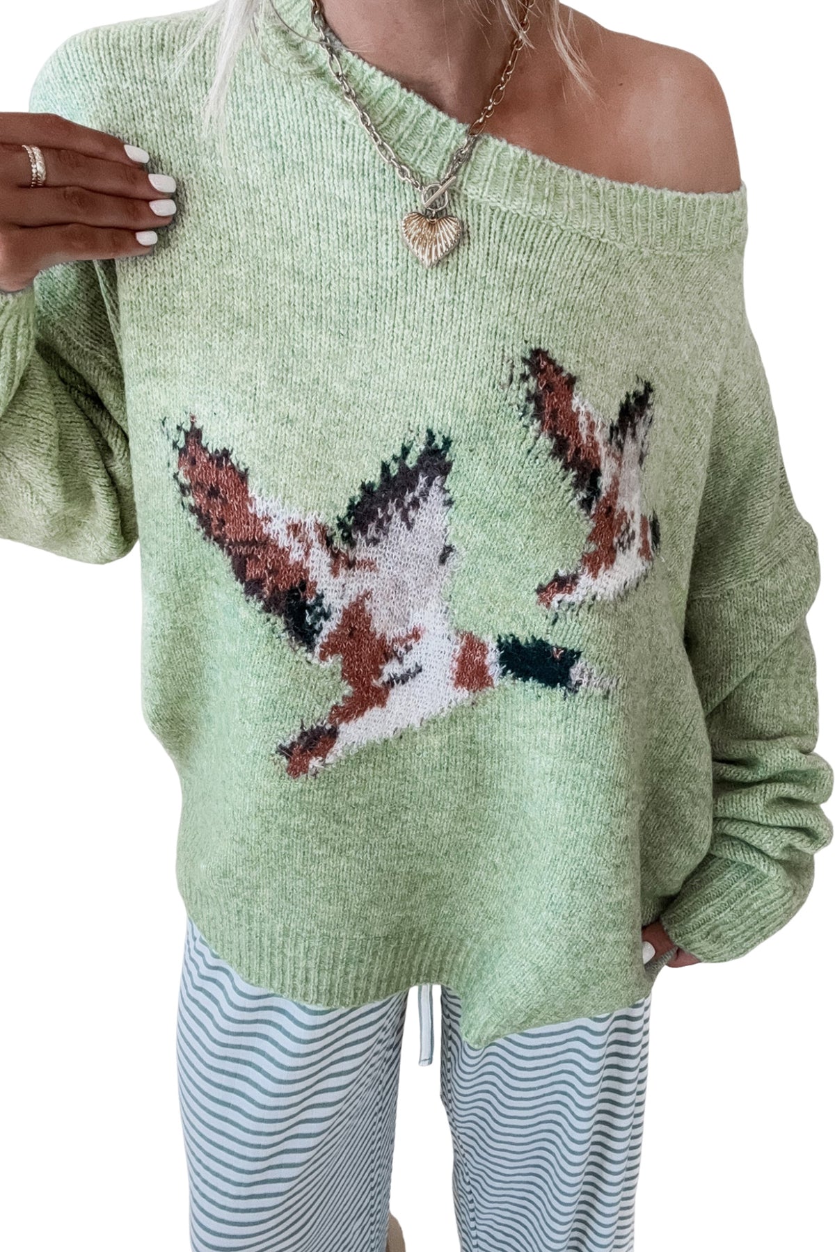 Relaxed Mallard Sweater