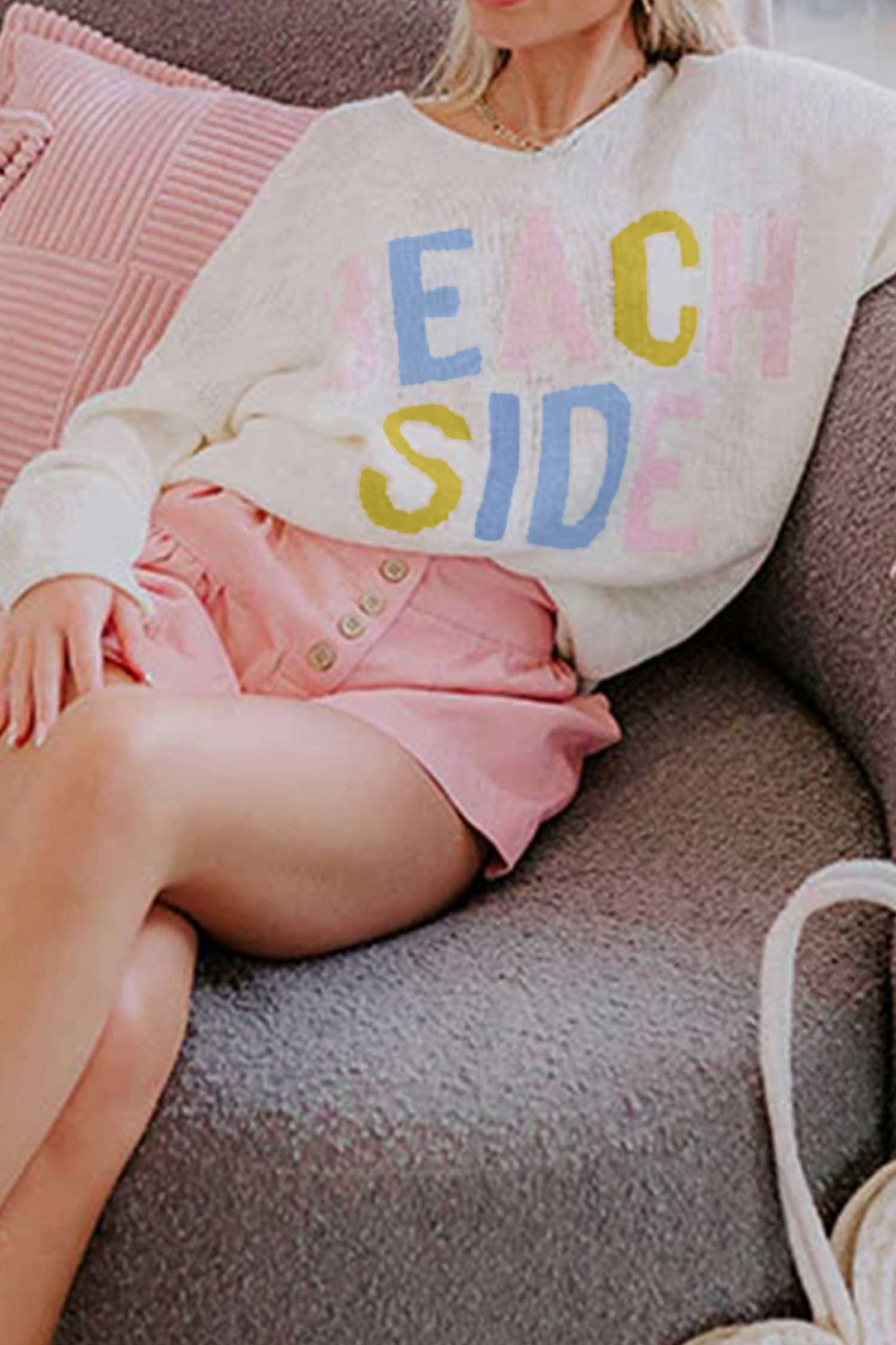 Lightweight Knit BEACH SIDE Sweater