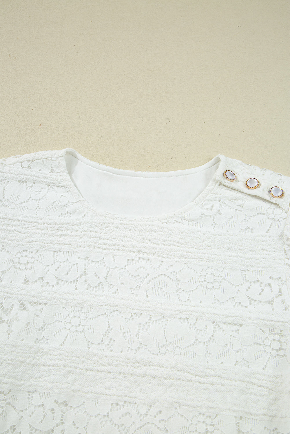 White Lace Shift Dress
