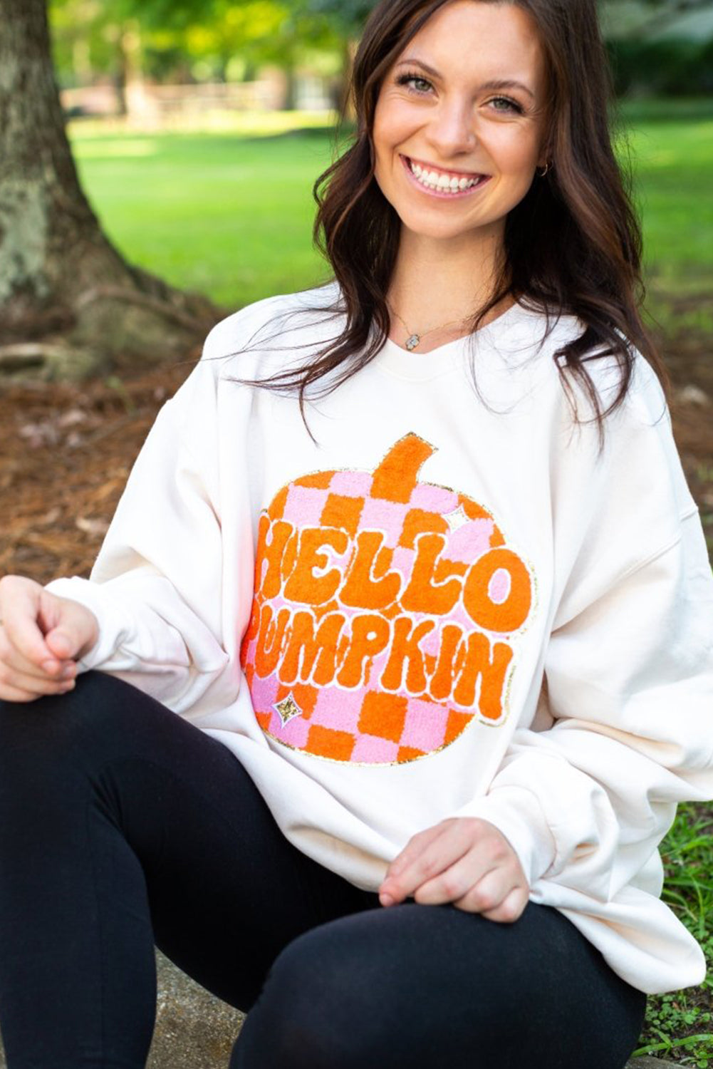 Halloween Hello Pumpkin Sweatshirt