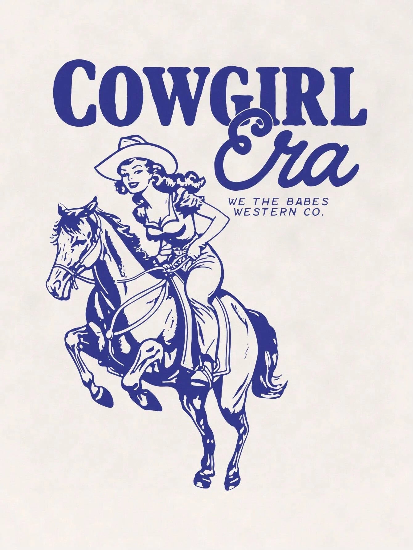 Cowgirl Era Oversized Tee