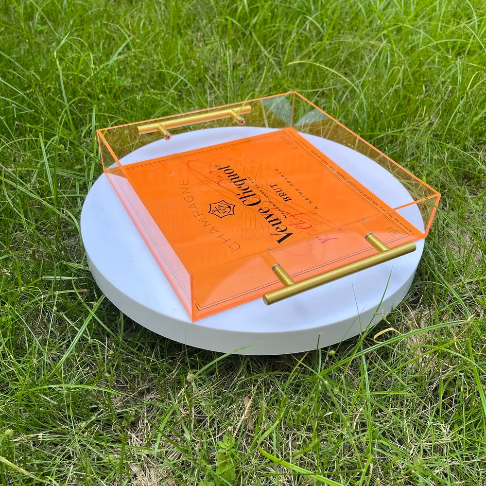 Acrylic Champagne Tray