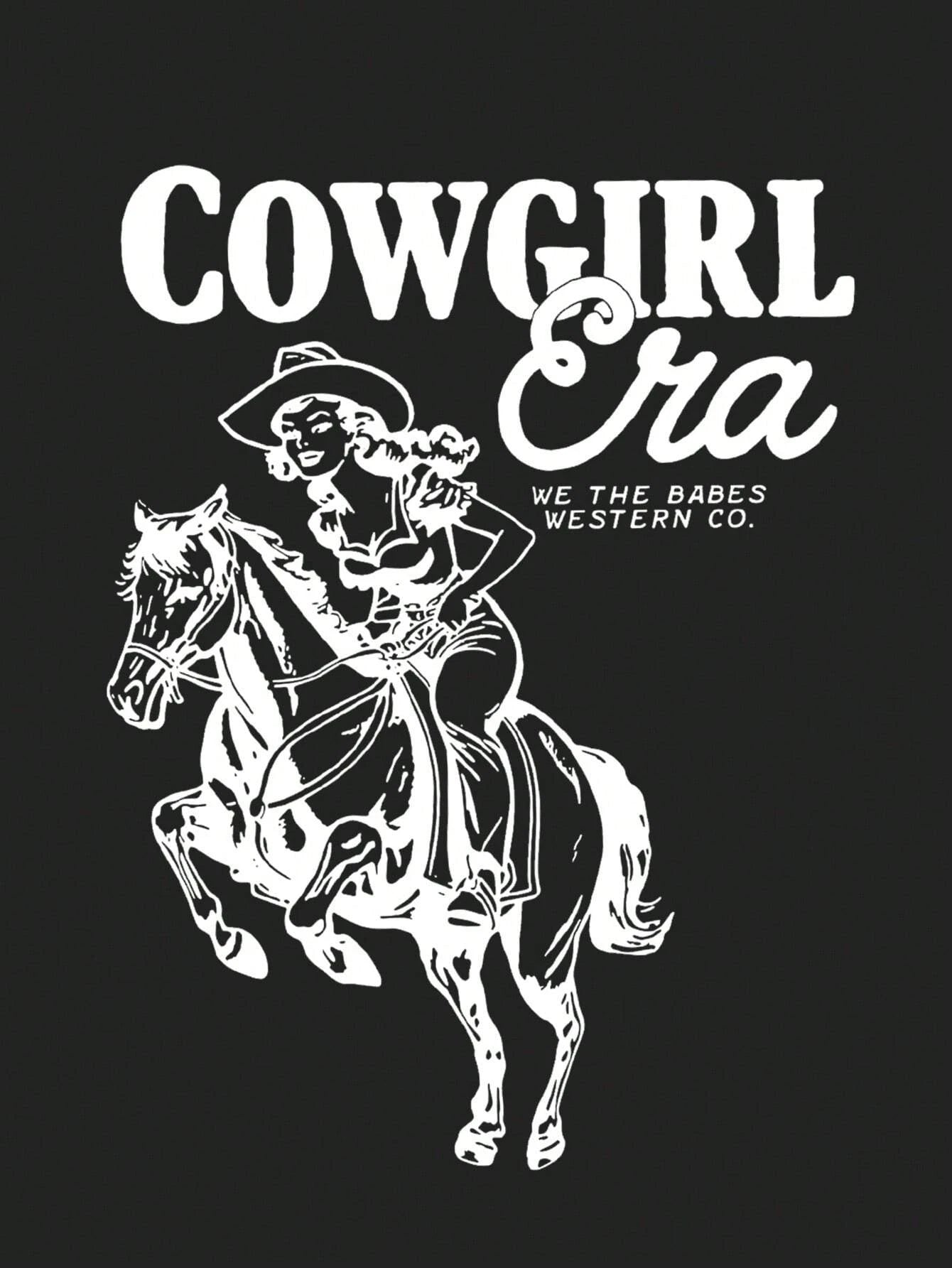 Cowgirl Era Oversized Tee