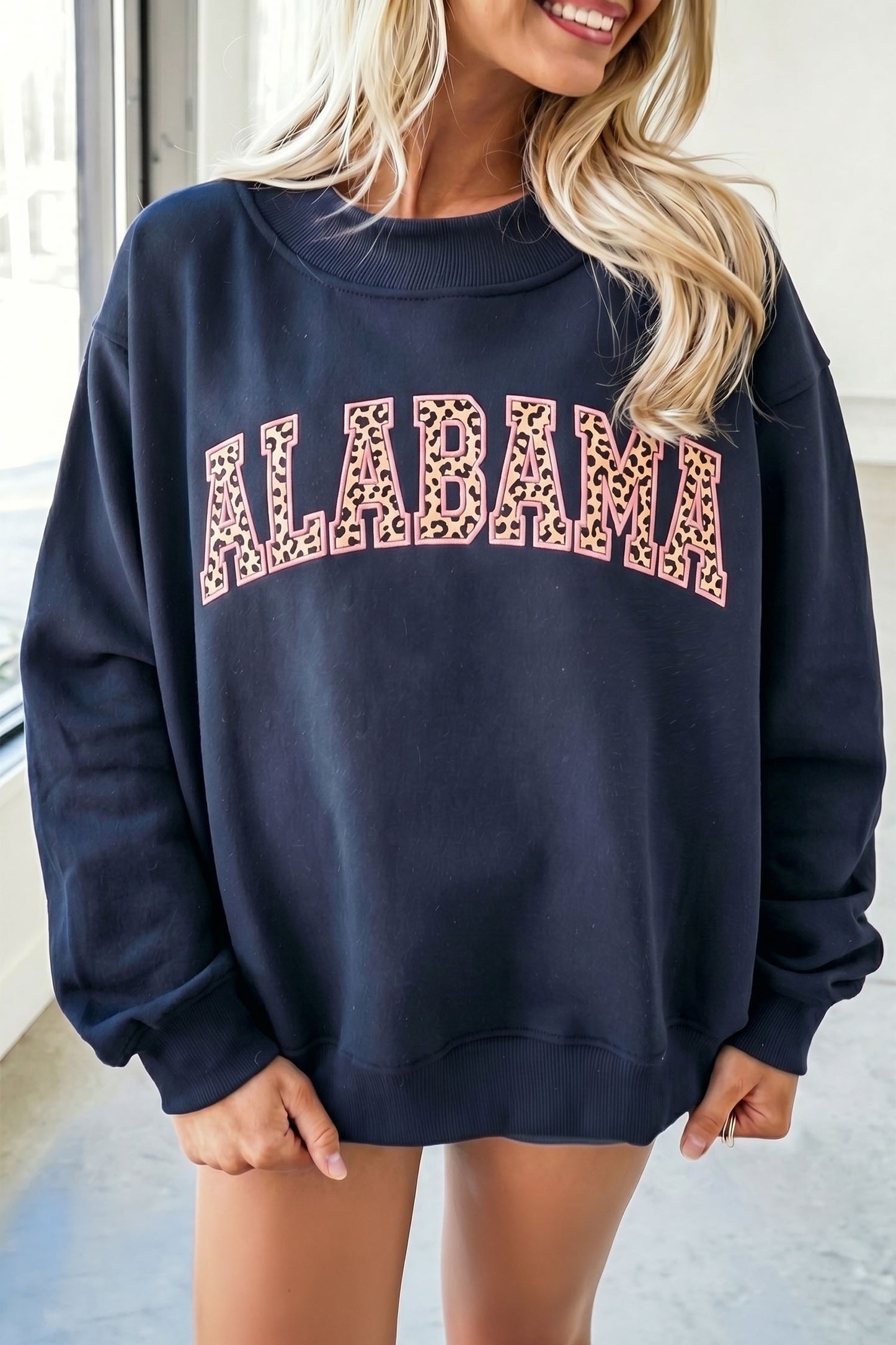 Leopard Alabama Gameday Sweatshirt