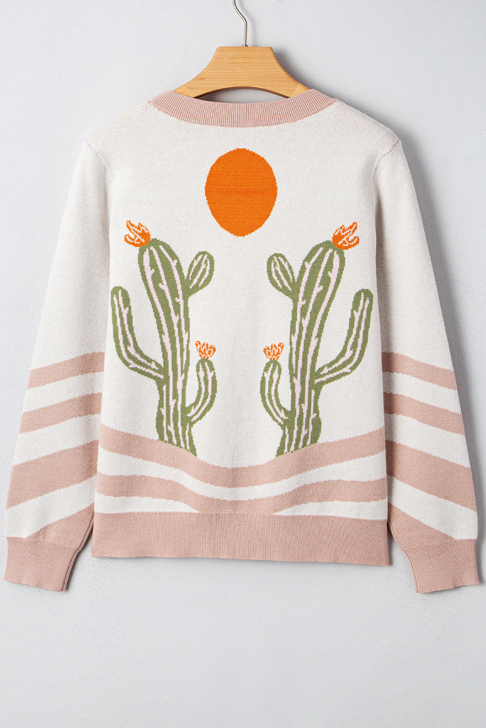Cactus Button Front Cardigan