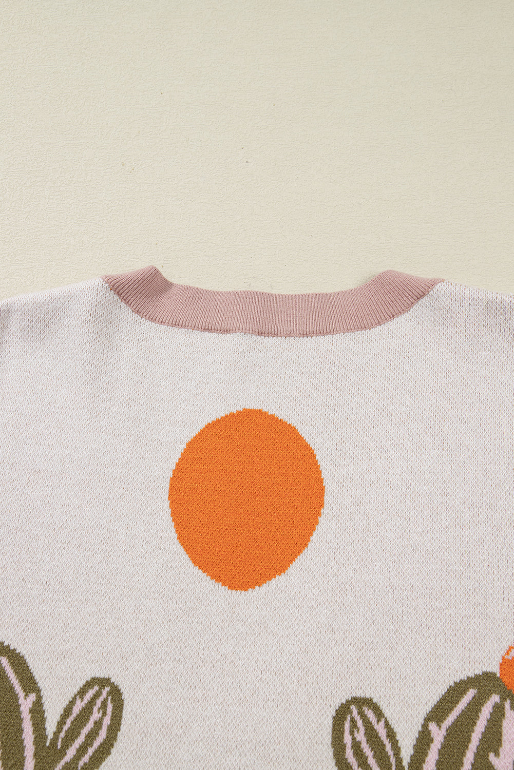 Apricot Cactus Cardigan - Plus