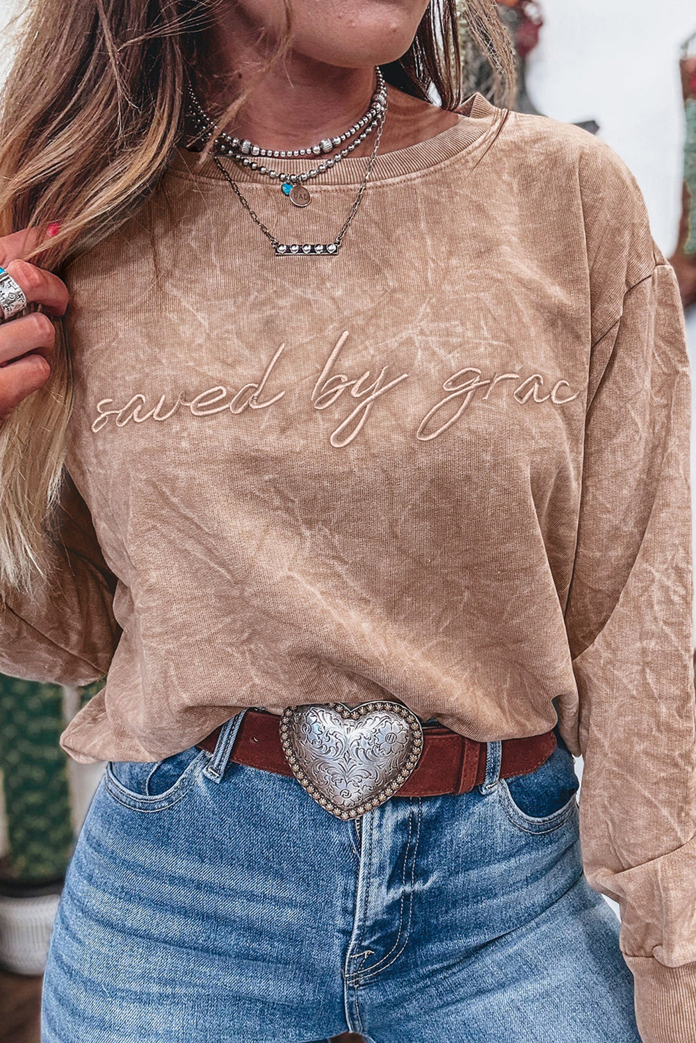 Saved by Grace Sweatshirt