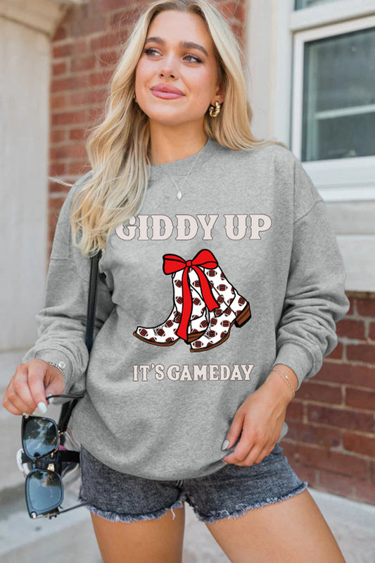 GIDDY UP IT'S GAMEDAY Sweatshirt