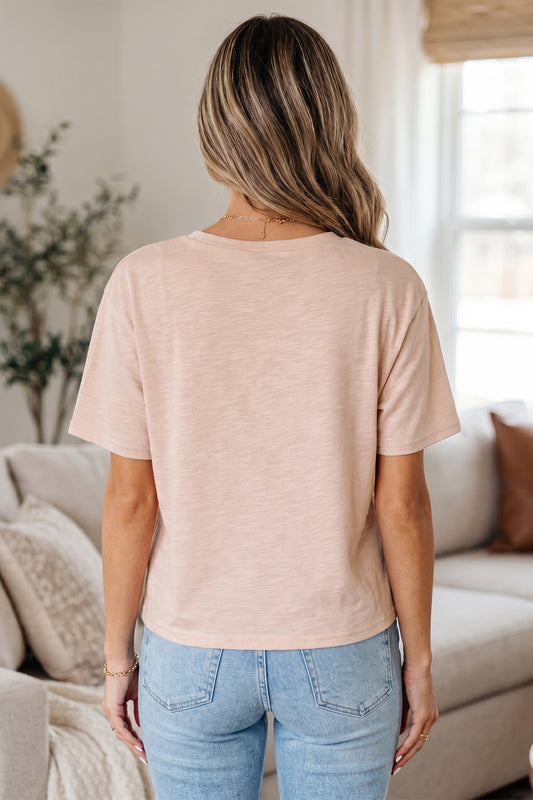 Pearl & Lace Horseshoe Tee