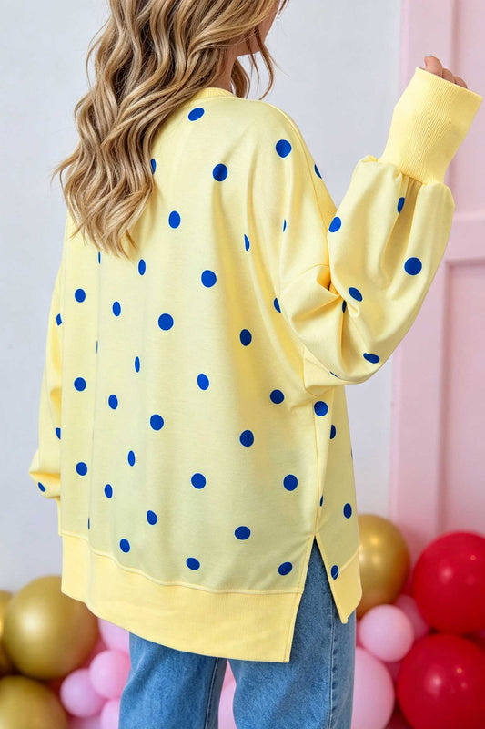 Polka Dot Pullover