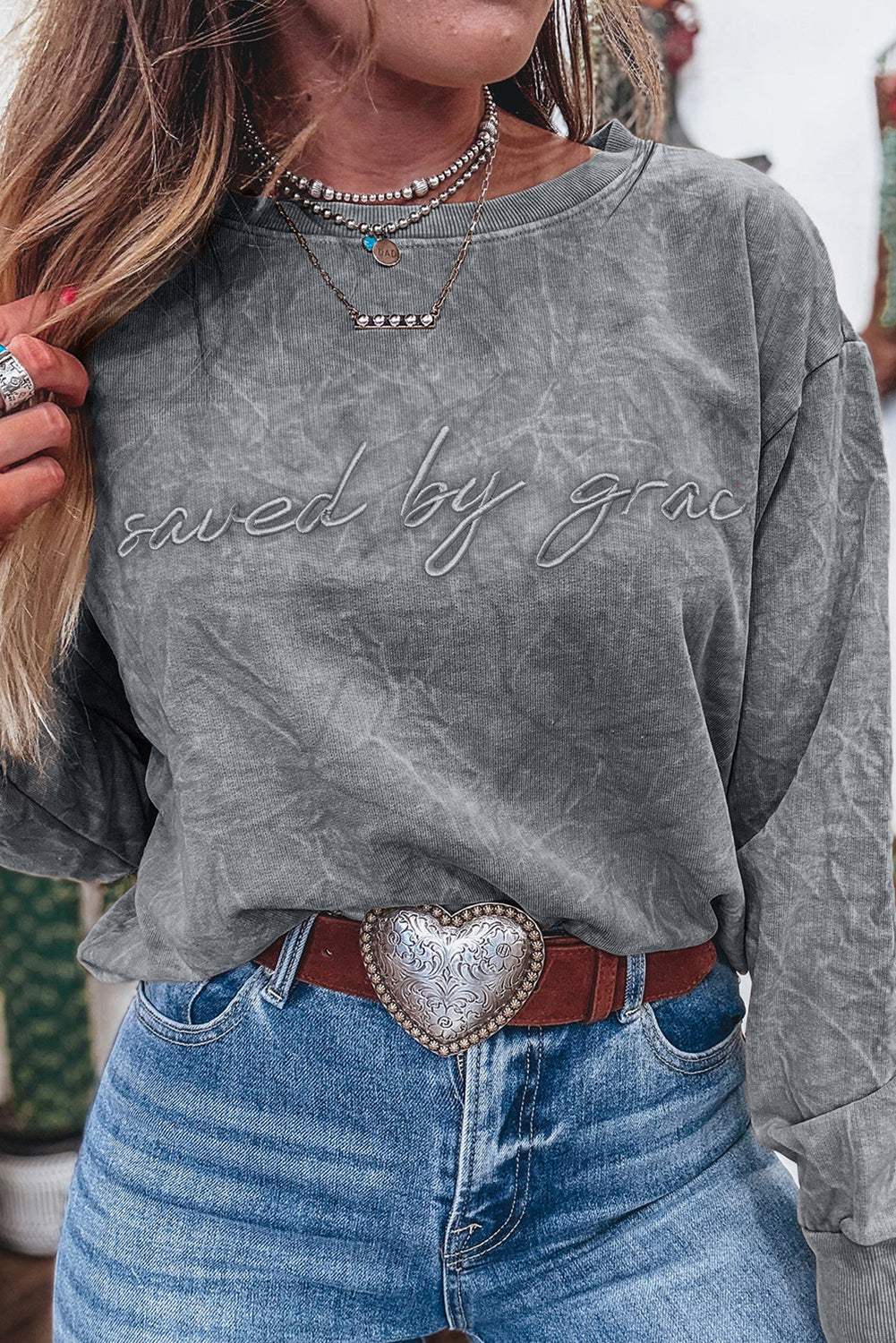 Saved by Grace Sweatshirt