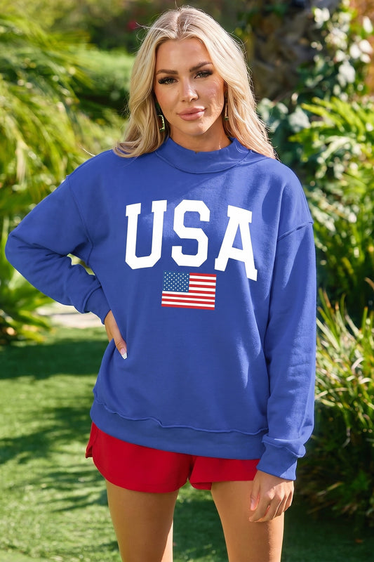 Reversible USA/America Sweatshirt