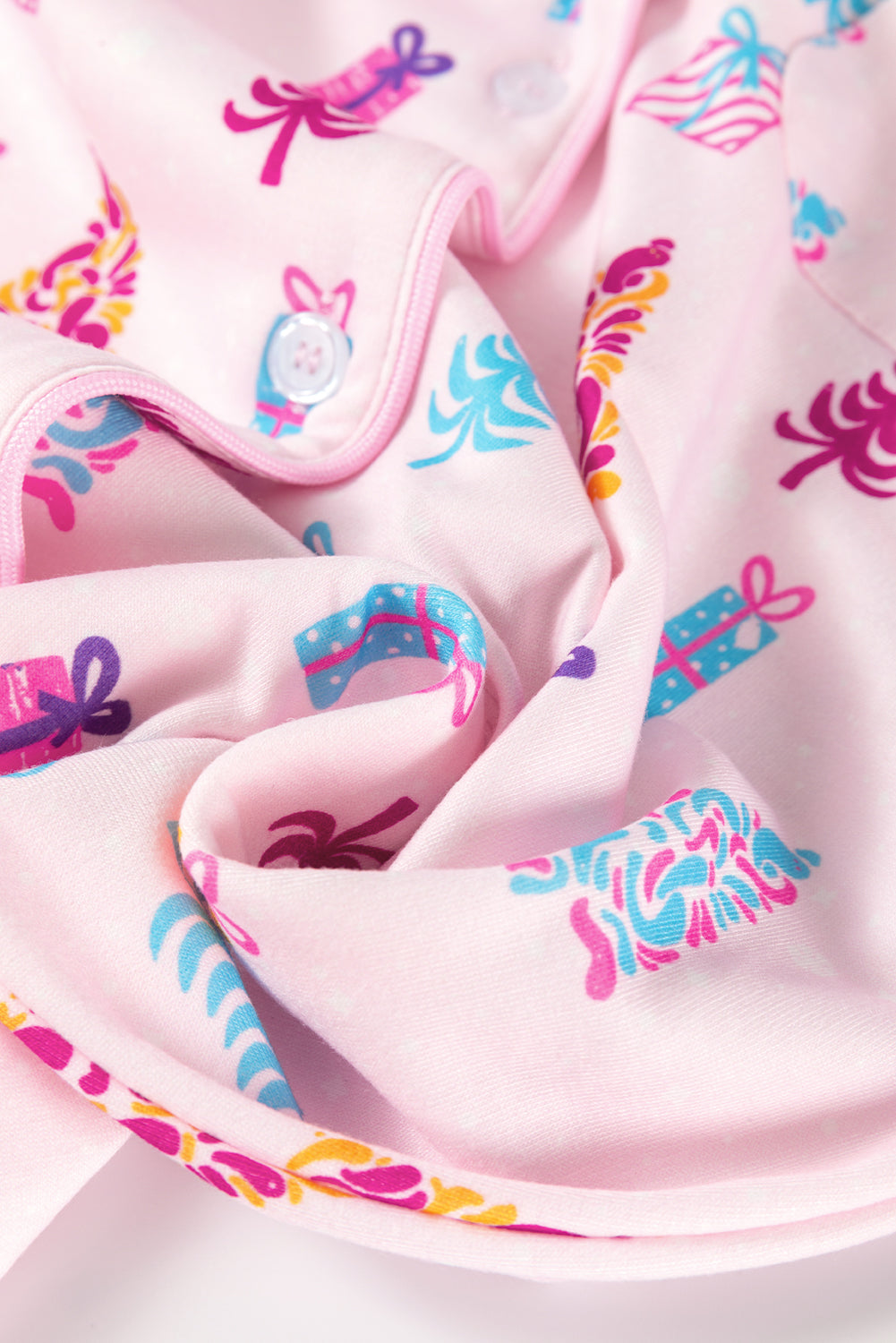 Pink Christmas Tree Sleep Shirt