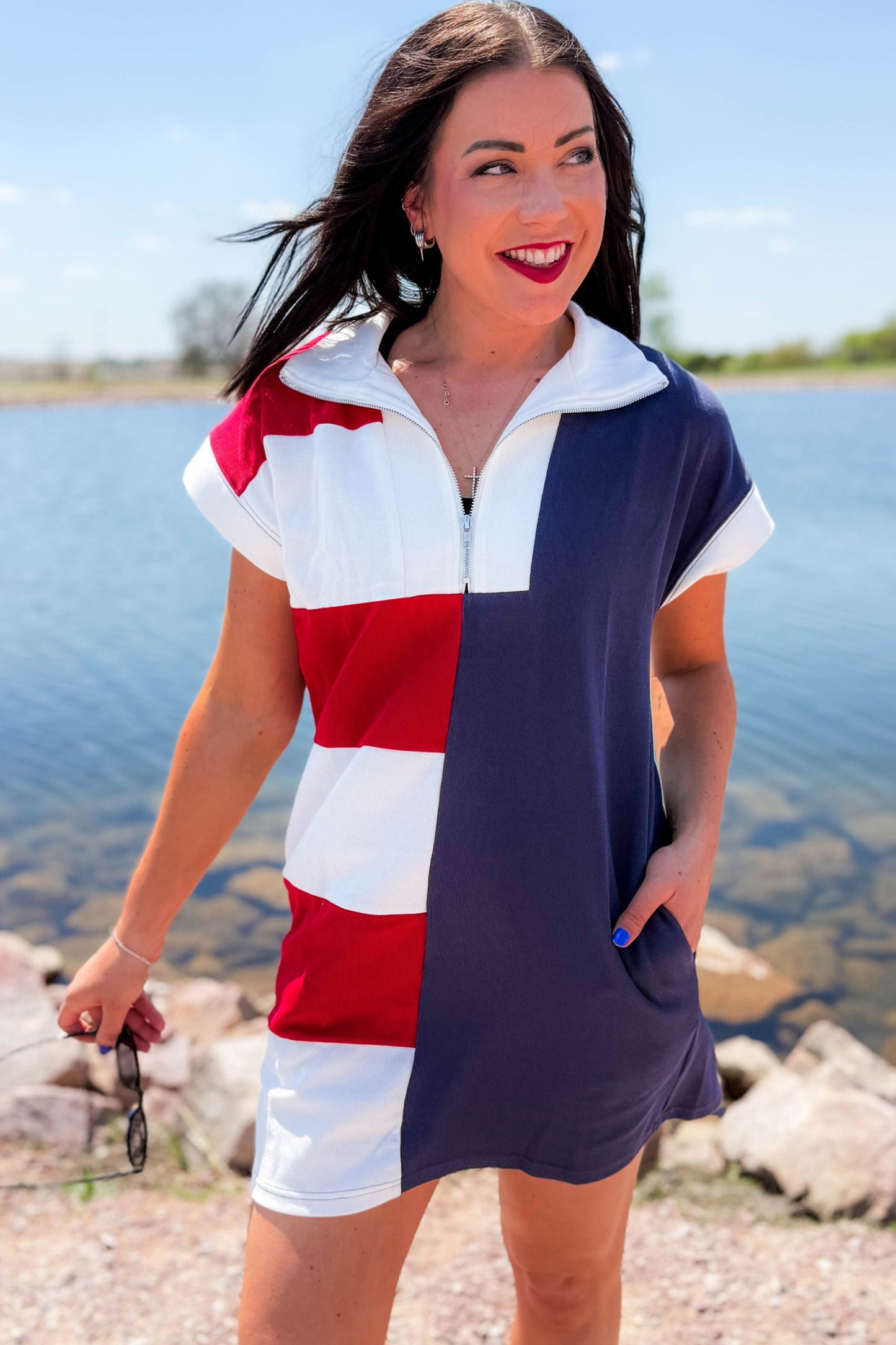 Patriotic T-Shirt Dress