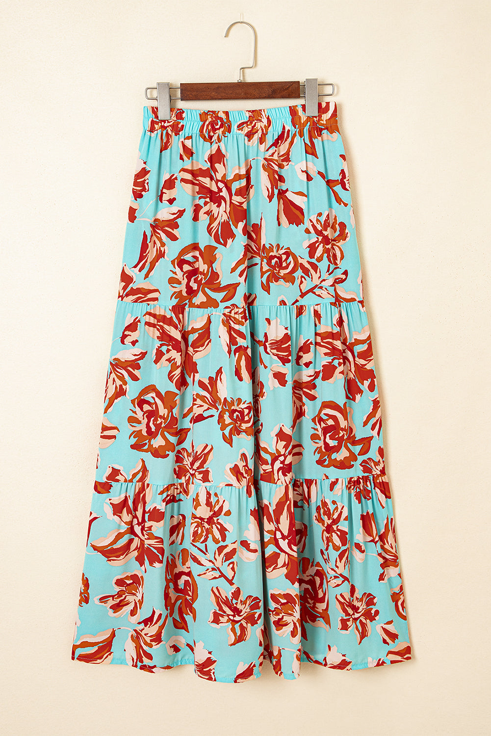 Boho Tiered Maxi Skirt