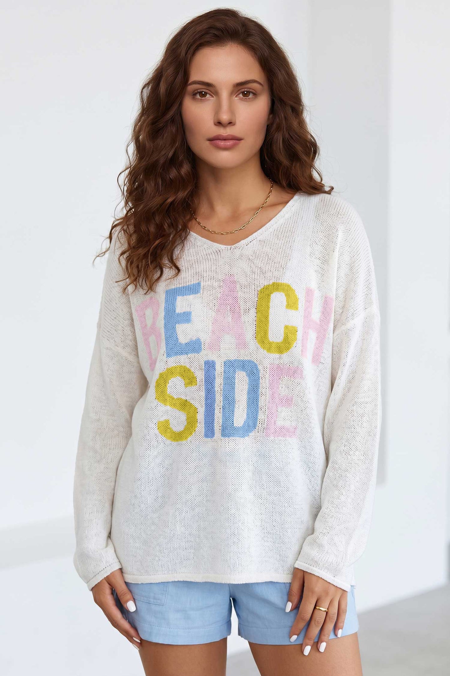 Lightweight Knit BEACH SIDE Sweater