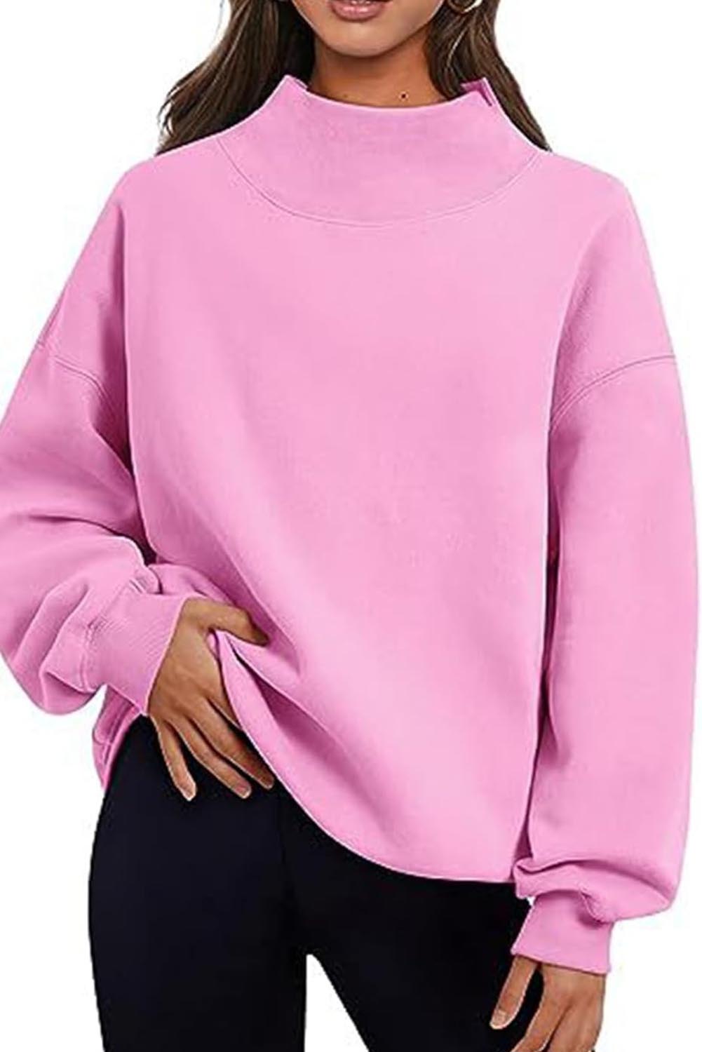 High Neck Sweatshirt