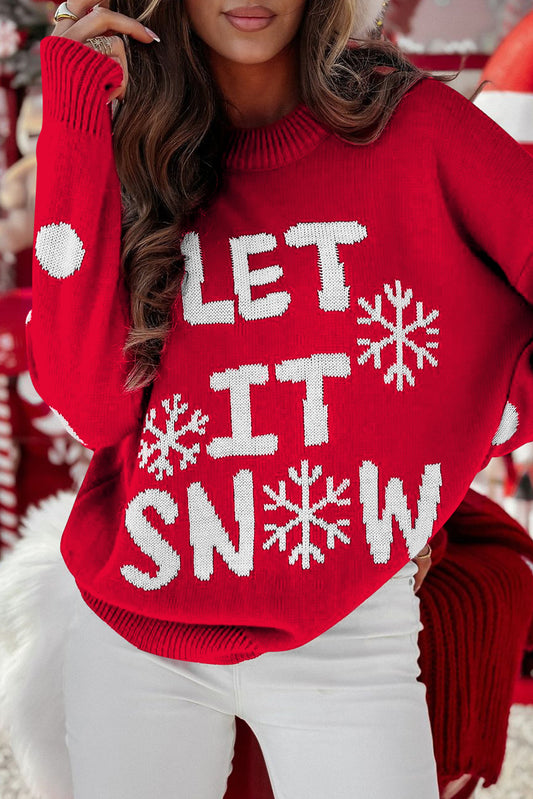 Let it Snow Christmas Sweater