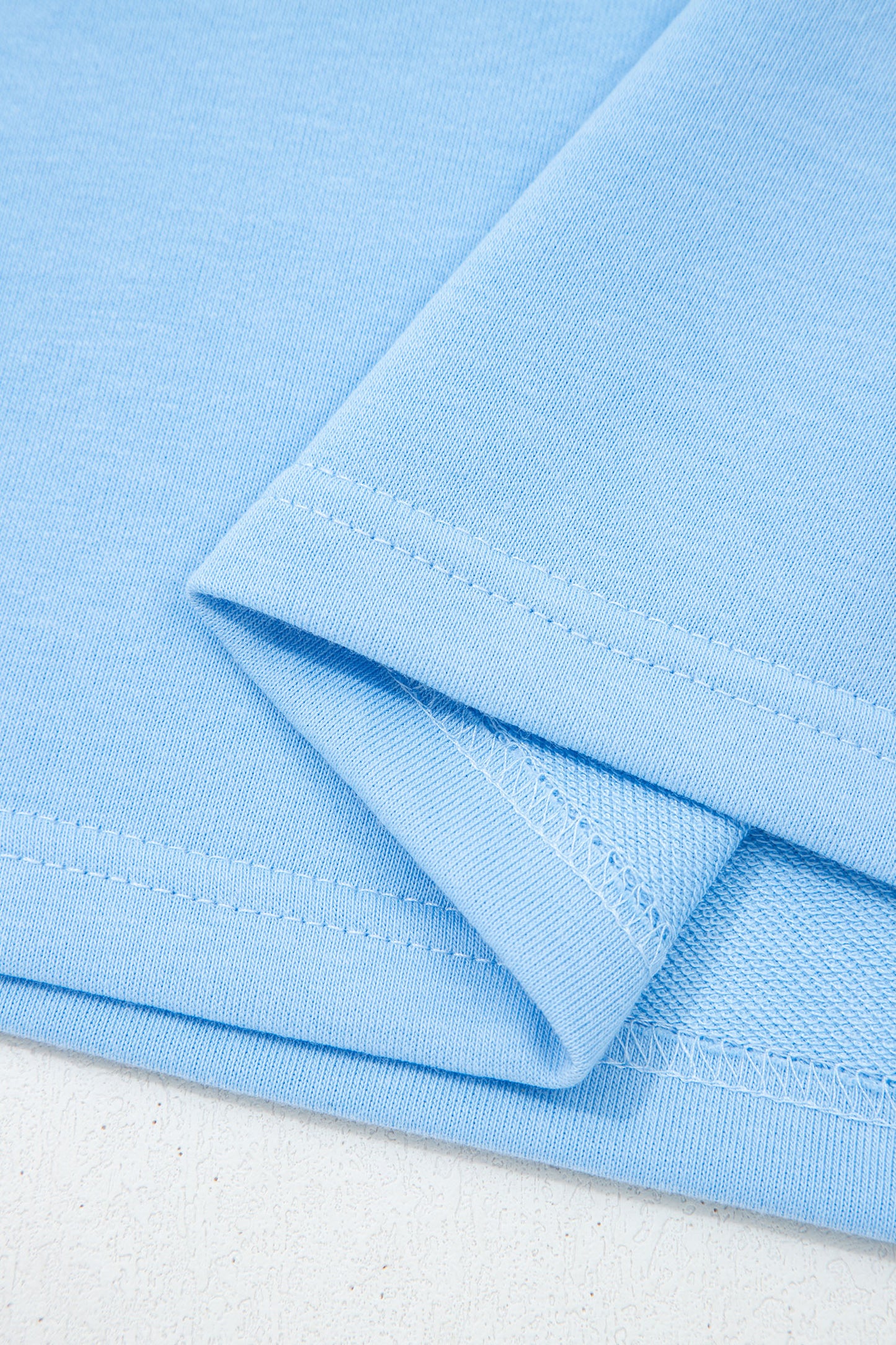 Blue Flag Patchwork Tee