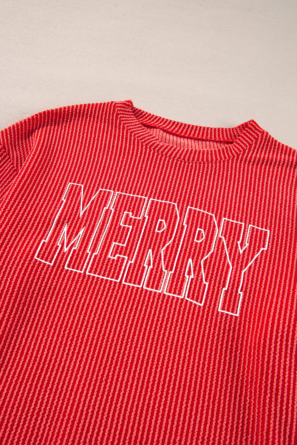 Corded MERRY Shorts Pajama Set