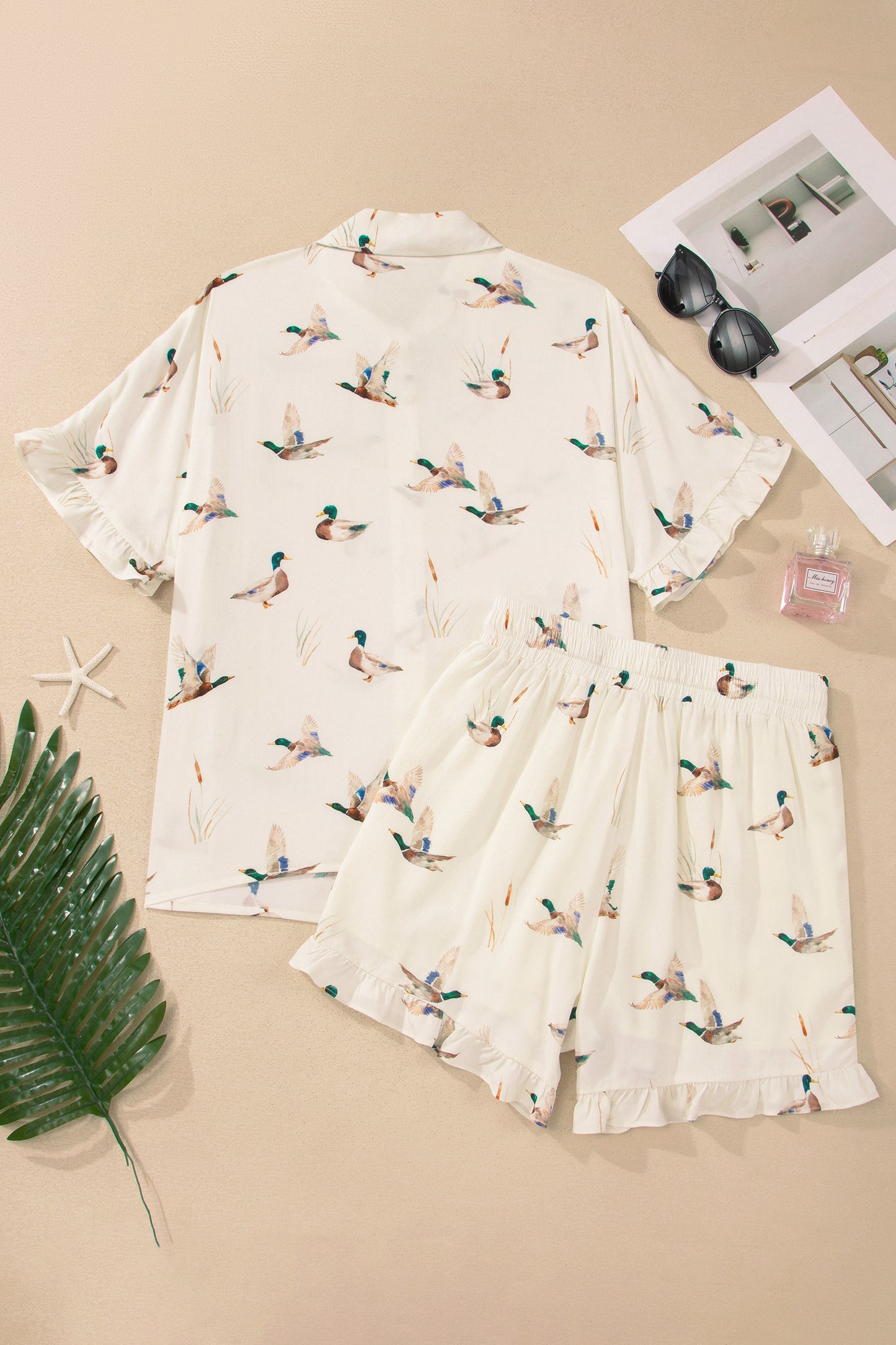 Satin Mallard Pajamas