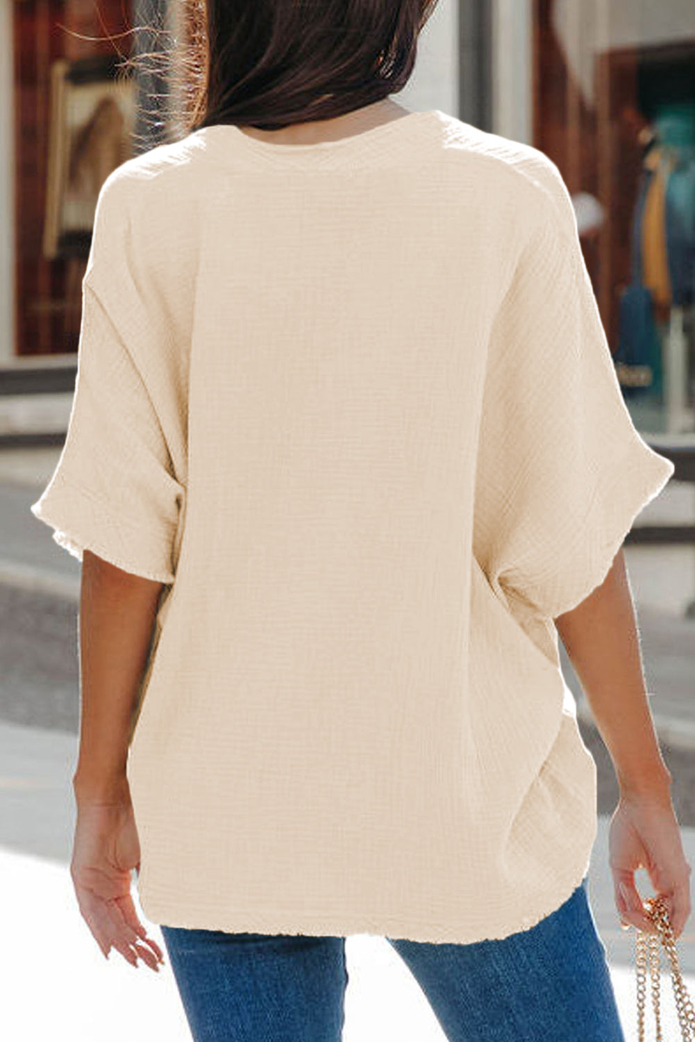 Cotton Gauze Top