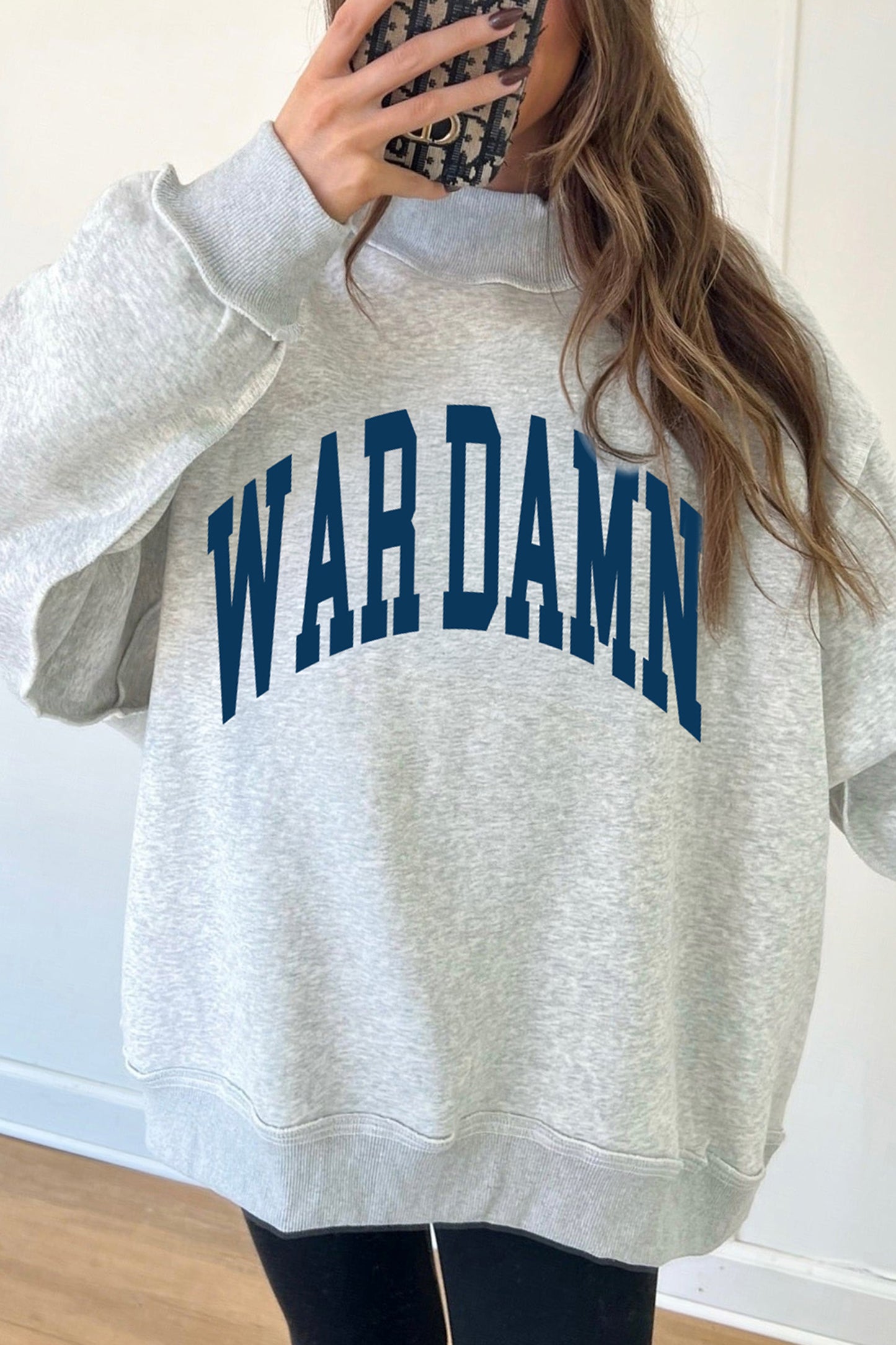 Auburn WARDAMN/ TIGERS  Reversible Sweatshirt