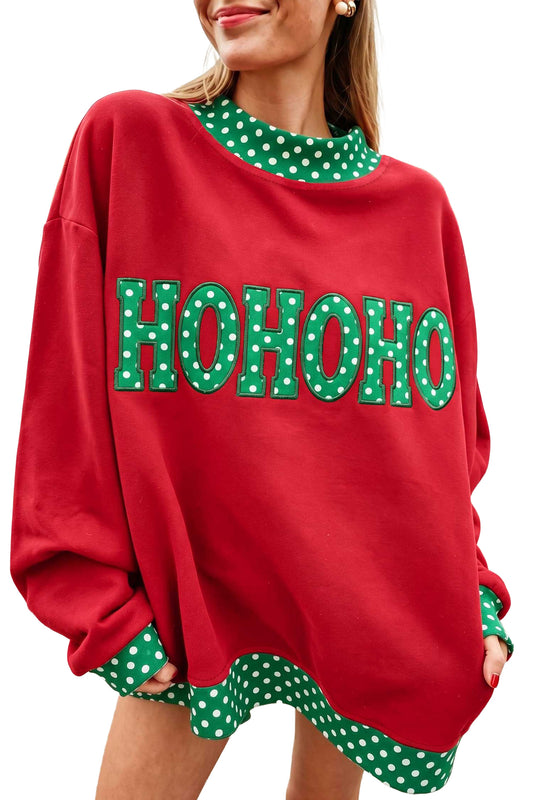 Polka Dot Christmas Sweatshirt