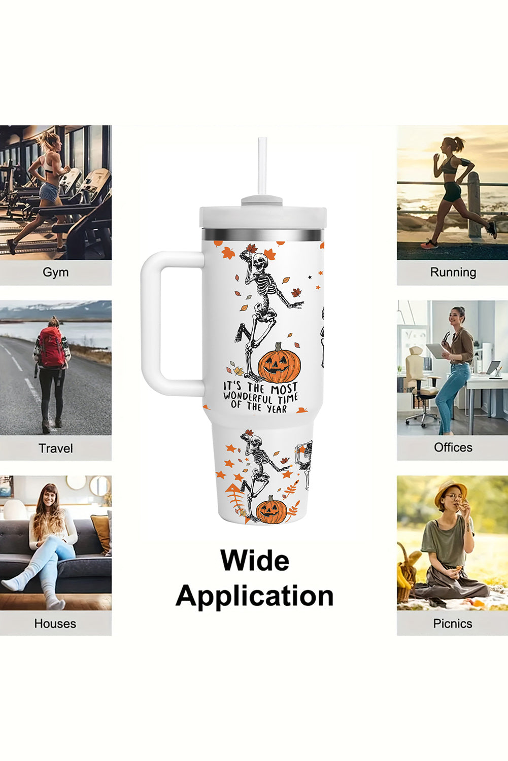 Most Wonderful Time of the Year Halloween Tumbler 40oz