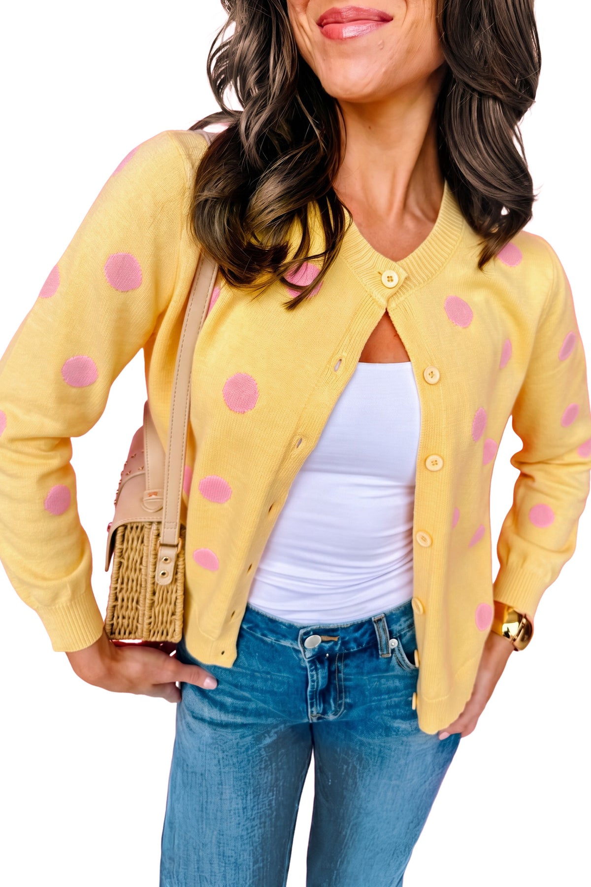 Polka Dot Cardigan
