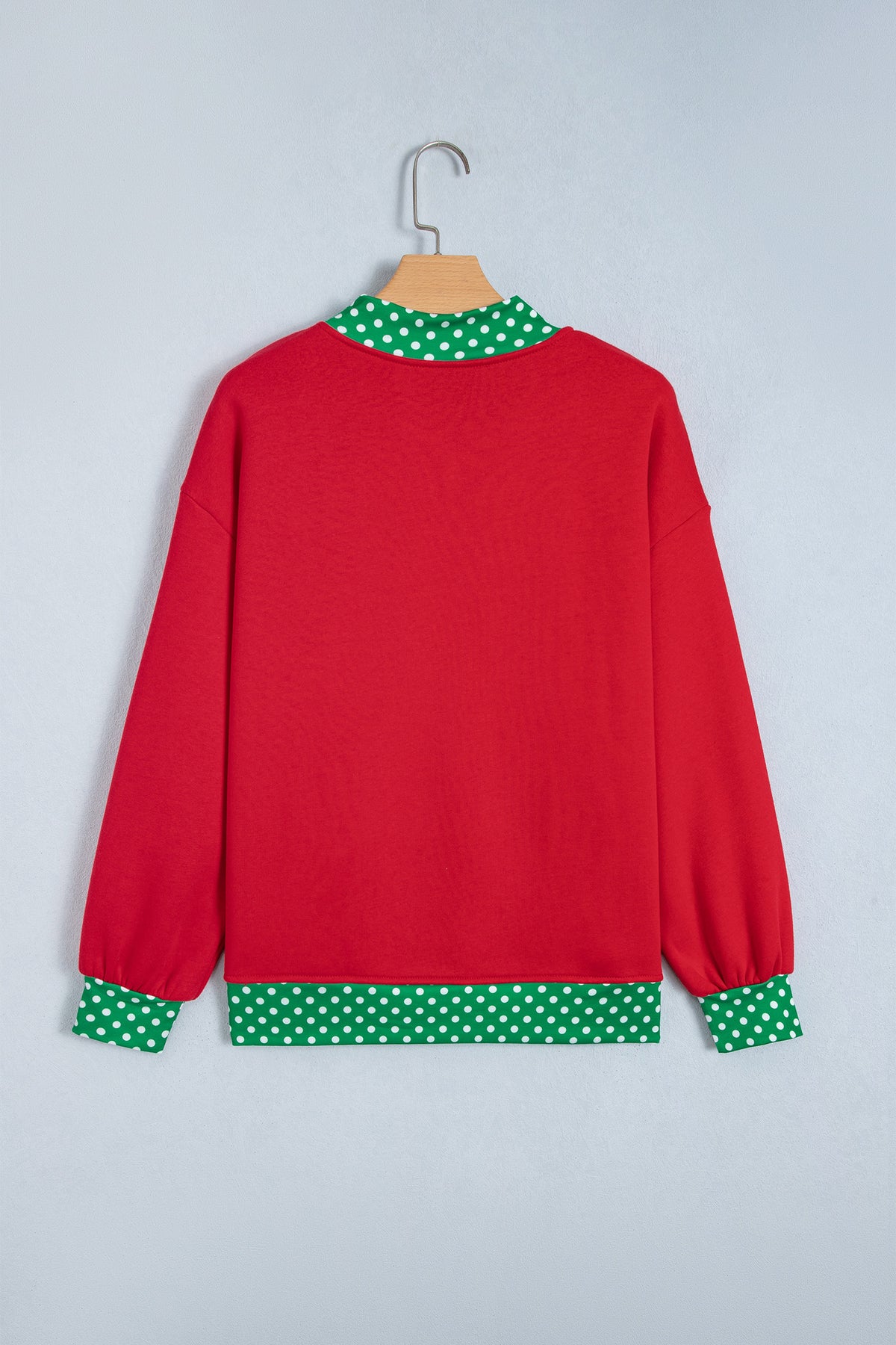 Polka Dot Christmas Sweatshirt