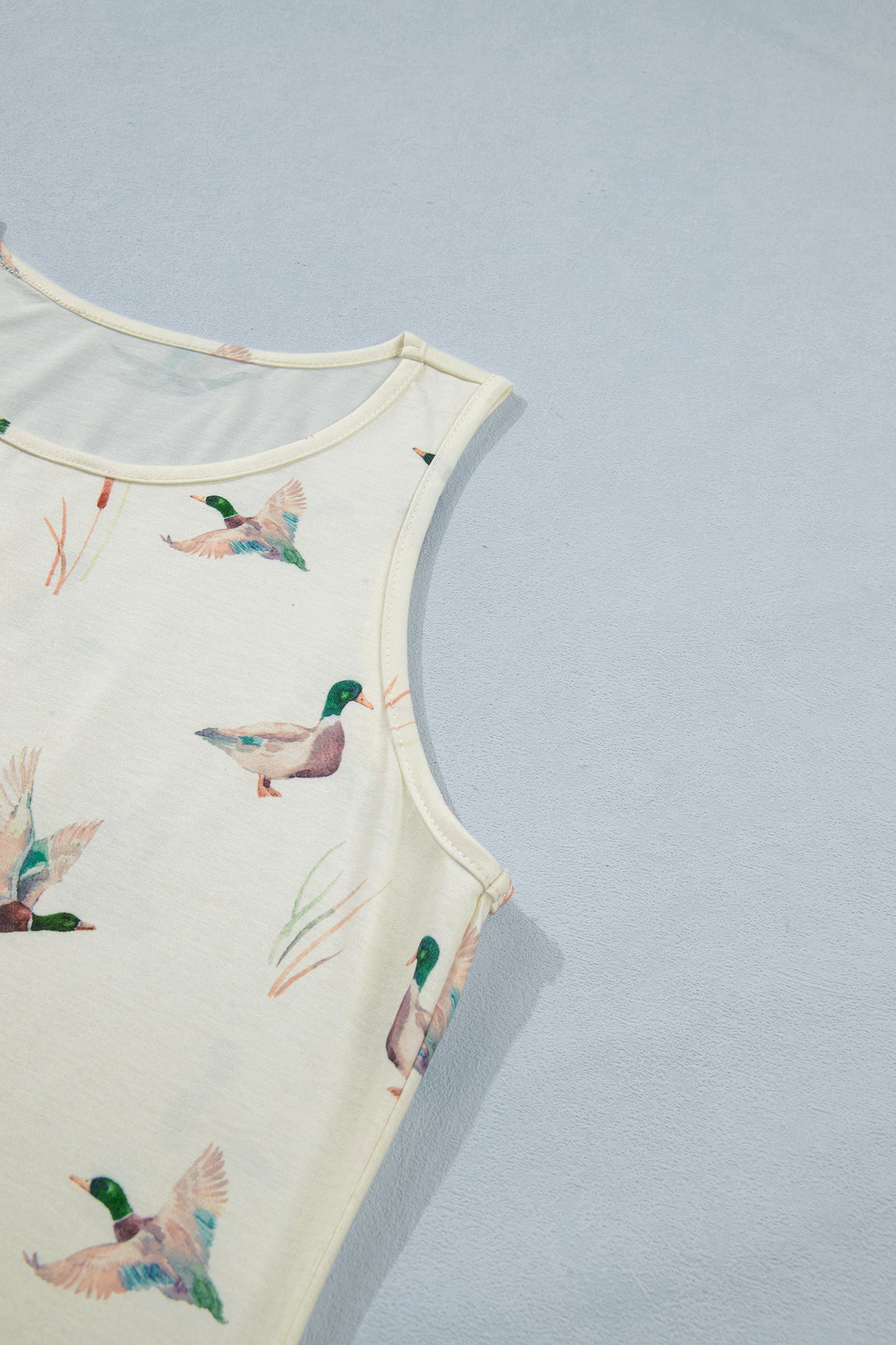 Mallard Print Tank Top