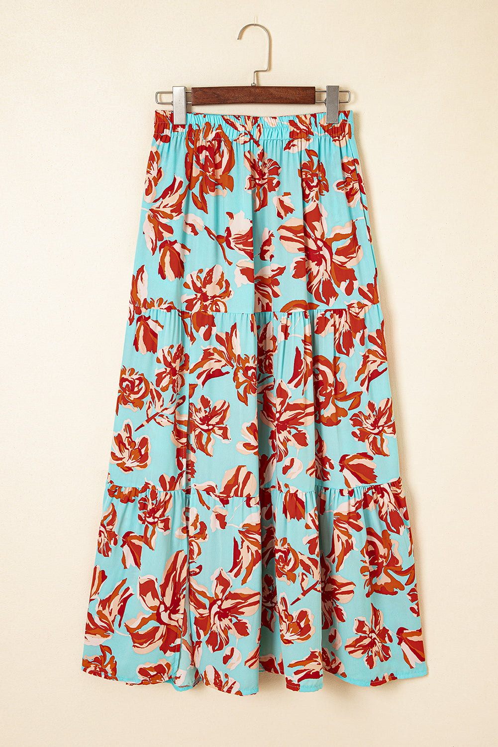 Boho Tiered Maxi Skirt