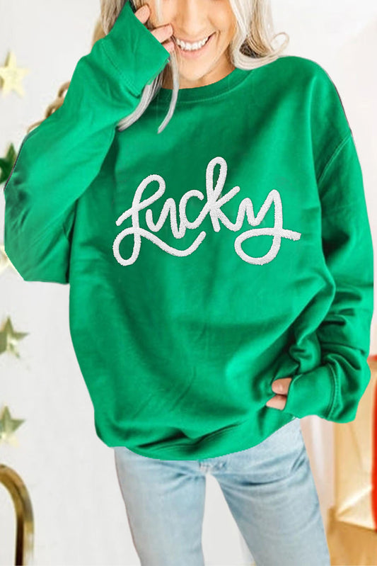 Green Lucky Sweatshirt