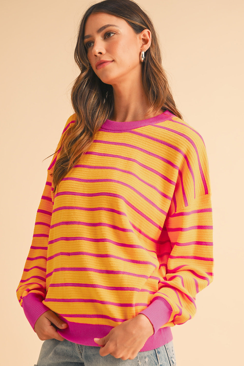 Striped Relaxed Sweater
