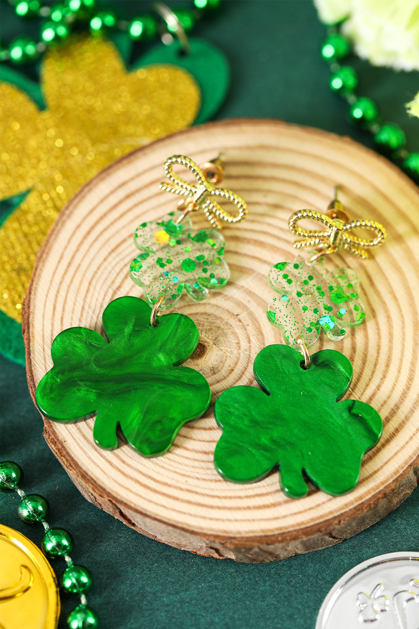 Shamrock Earrings