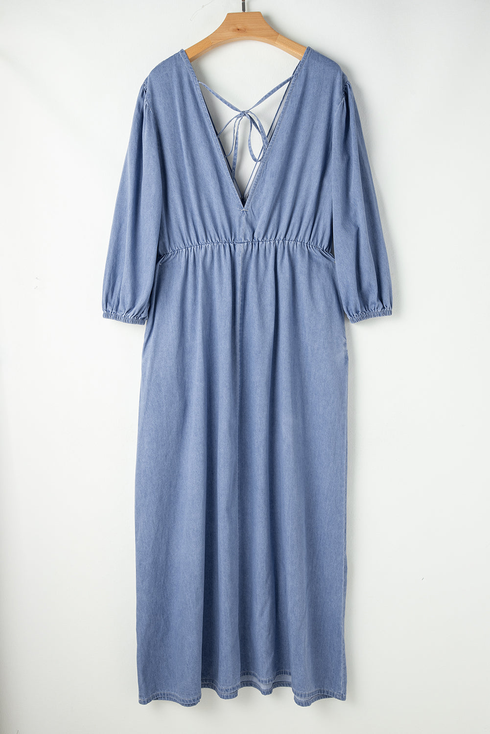 Chambray Maxi Dress